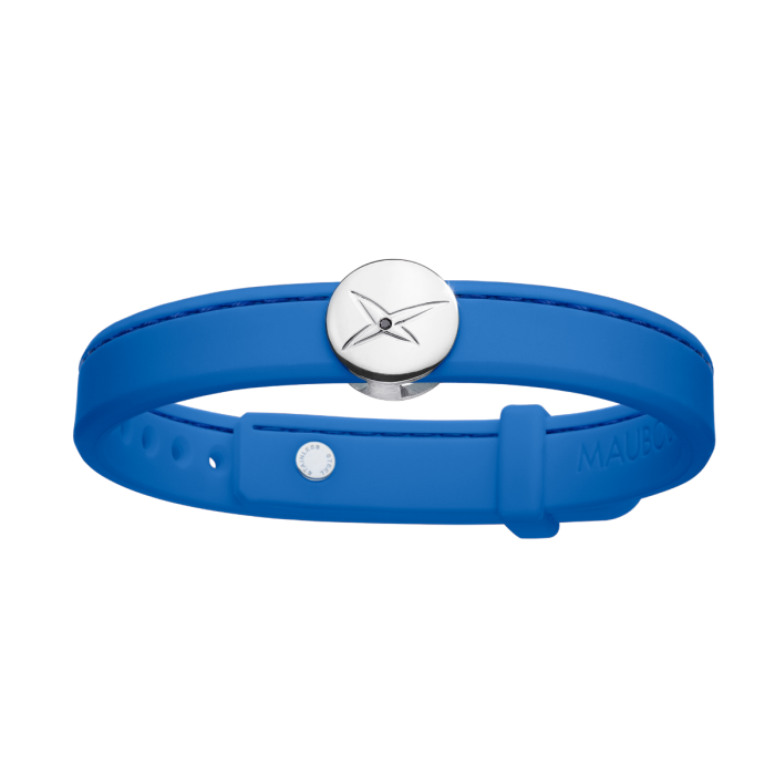 Bracelet Leonard and Suzan of the Valley bleu cobalt, argent, femme