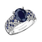 sapphire d'Amour ring