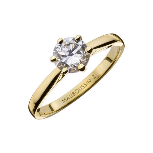 Six de Toi N°5 solitaire ring