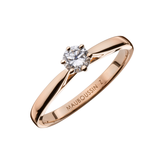 Six de Toi N°2 solitaire ring