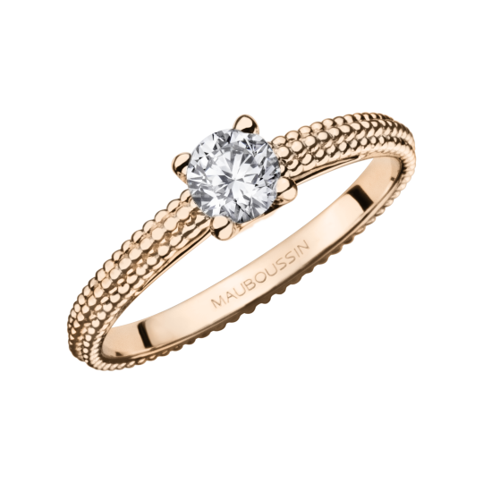 Fan du Premier Jour N°3 solitaire ring