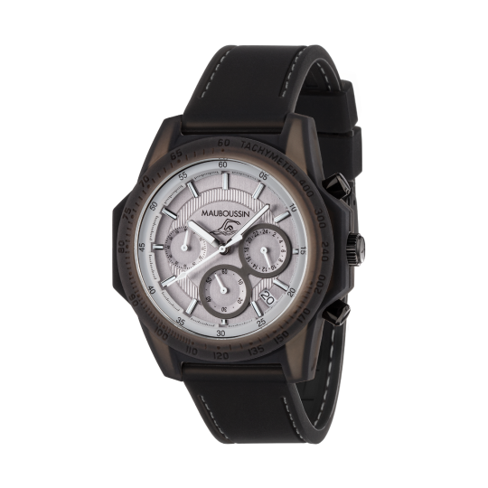 Montre THE SWIMMER silicone grise