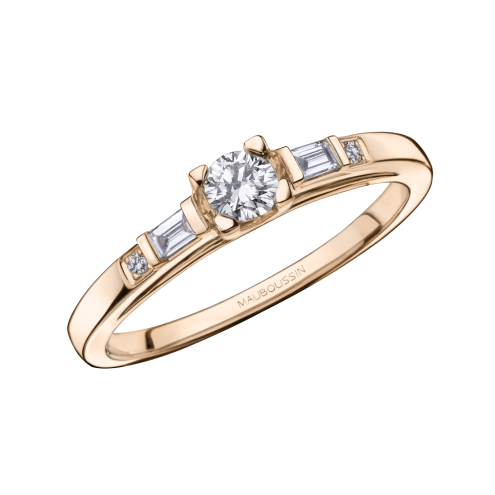 Courtisane N°2 solitaire ring
