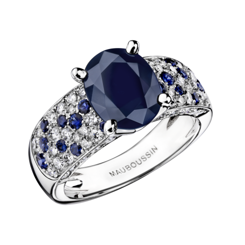 Bague Saphir d'Amour - Taille 54