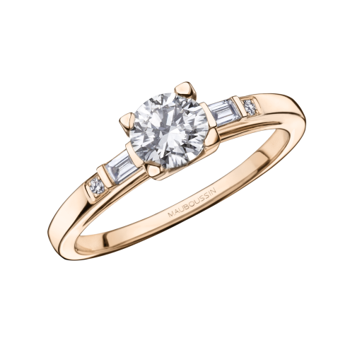 Courtisane N°7 solitaire ring