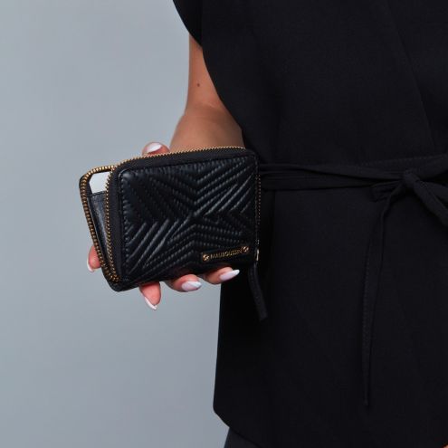 L'Affranchie Black Coin Purse