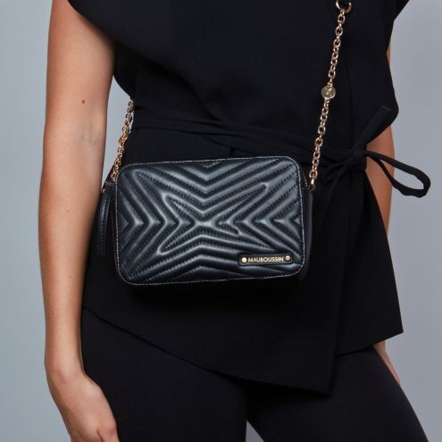 L'Affranchie Black Camera Bag PM