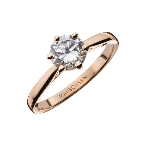 Six de Toi N°7 solitaire ring