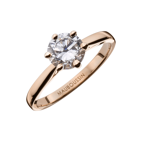 Six de Toi N°10 solitaire ring