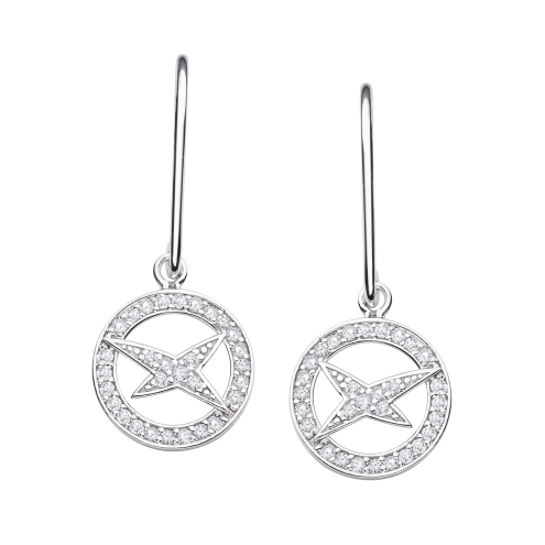 STAR FOR EVER N°5 dormeuses earrings