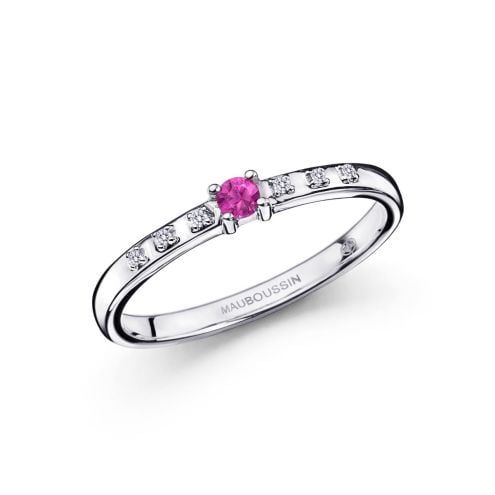 Bague Émotion Platine