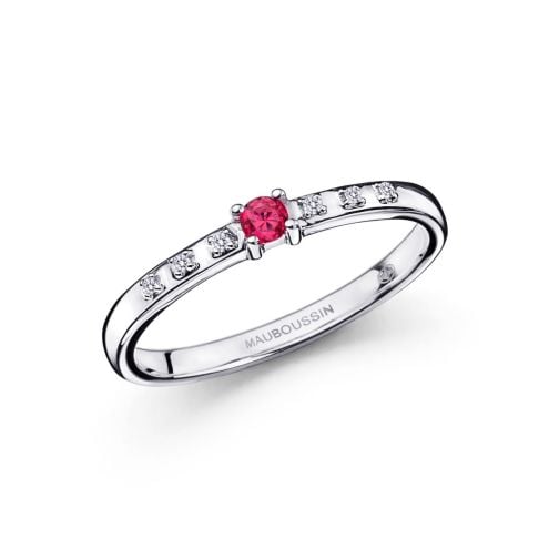 Bague Émotion Platine