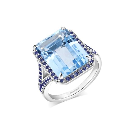 Bague Como 1953 topaze bleue