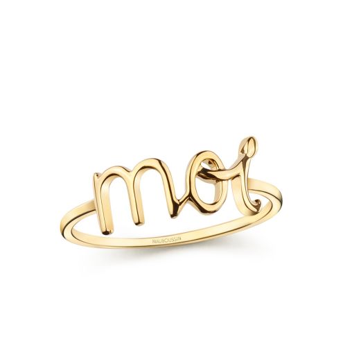 Moi Ring , Yellow gold