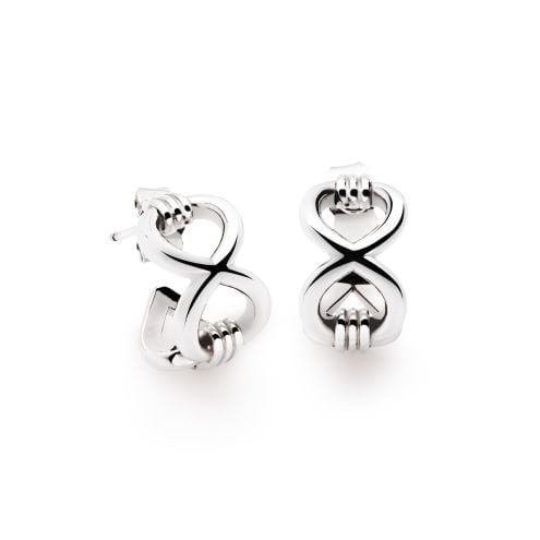 1955, Vouloir et Oser Hoop Earrings