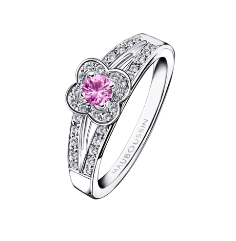 Bague Chance of Love saphir rose