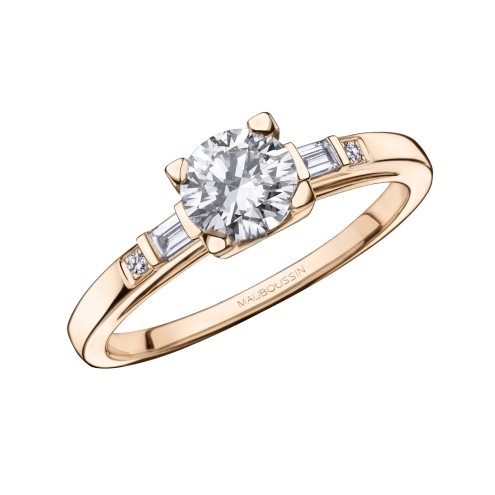 Courtisane N°10 solitaire ring