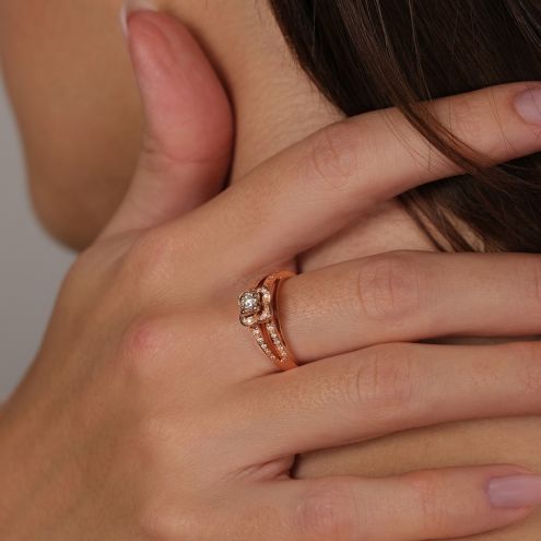 Dream & Love N°2 solitaire ring