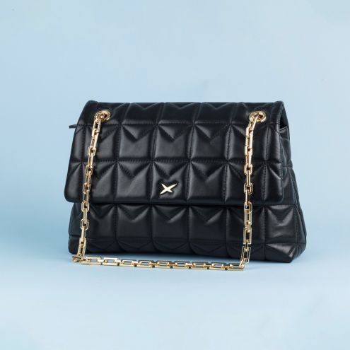 Sac Bandoulière "M" L'Affranchie, noir