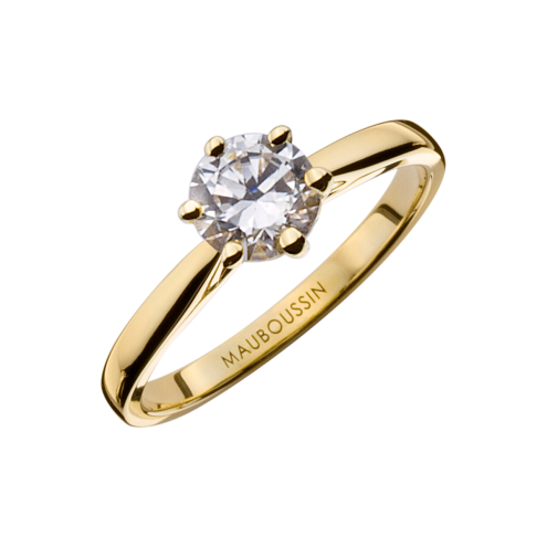 Six de Toi N°10 solitaire ring