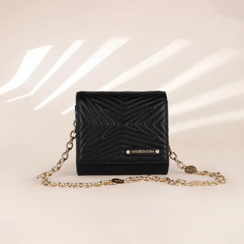 Sac micro Une Femme dans la Ville, noir