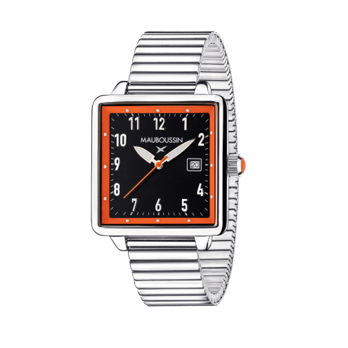 Viril XXL orange watch , 40 links 