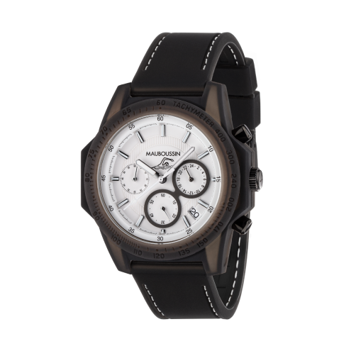 Montre THE SWIMMER silicone blanche
