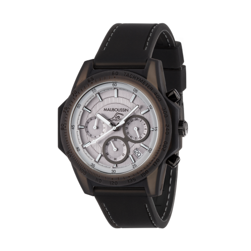 Montre THE SWIMMER silicone grise