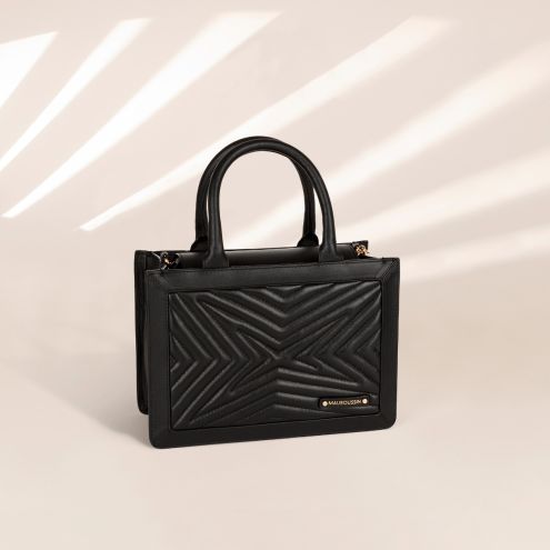 Sac cabas Une Princesse dans la Ville noir, PM