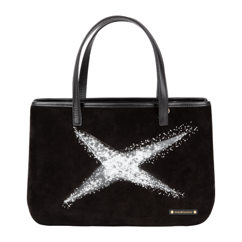 Métro Pigalle GM star bag, black sparkles 