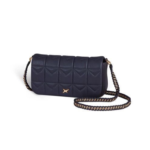 Sac bandoulière Une Princesse dans la Ville, bleu marine