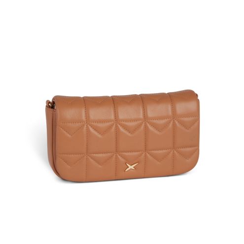 Sac bandoulière Une Princesse dans la Ville, camel