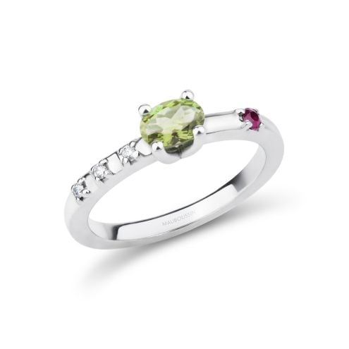 Bague Trop Smart Péridot vert