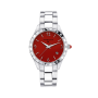 Montre Il est Grand Temps rouge