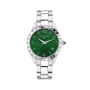 Montre Il est Grand Temps verte
