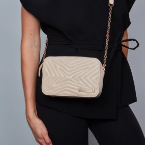 Sac Camera L'Affranchie PM, vanille