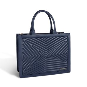 Sac cabas Une Princesse dans la Ville, bleu marine GM