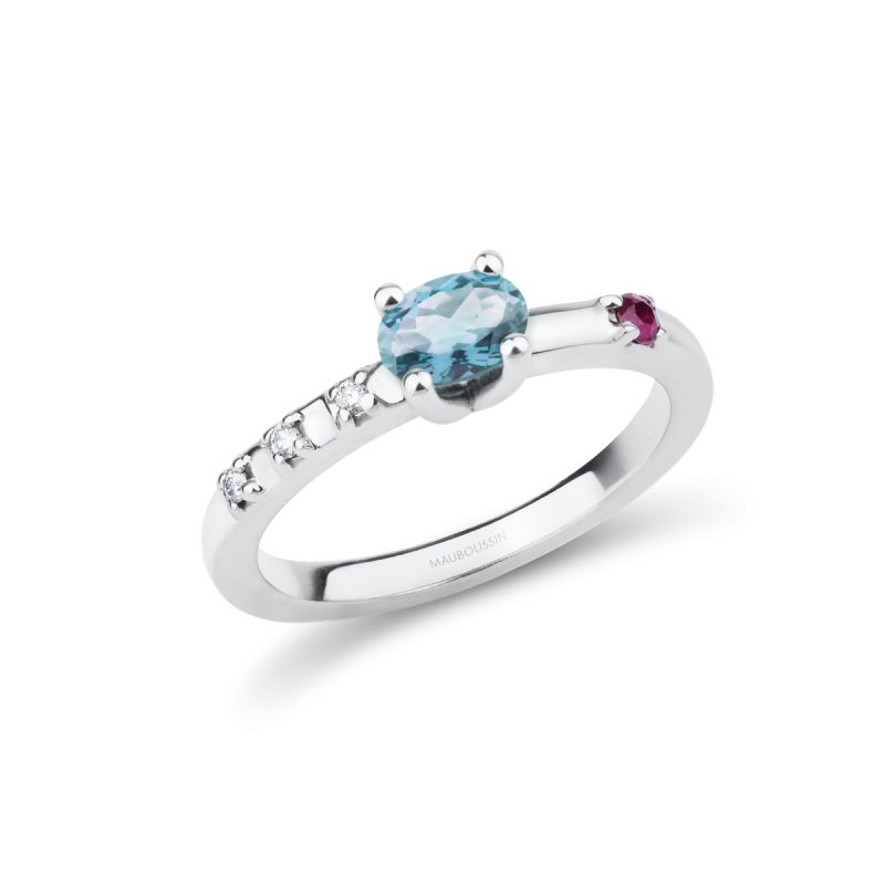 Trop Smart Blue Topaz Ring