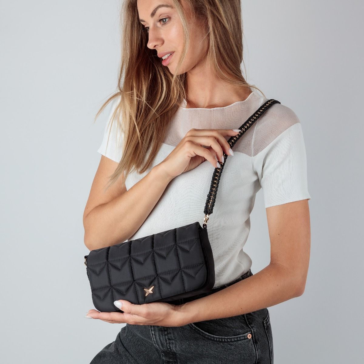Sac a main femme noir bandouliere on sale
