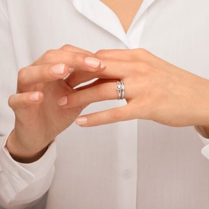 Parce que je t'Adore wedding band
