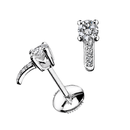 Boucles d'oreilles Tu es le Sel de ma vie N°1