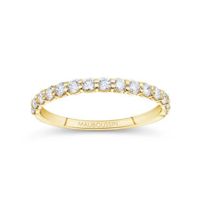 Évidence-Paradis Half Eternity Wedding Band 