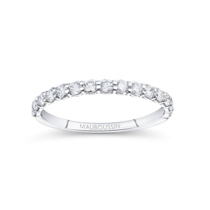 Évidence-Paradis Half Eternity Wedding Band