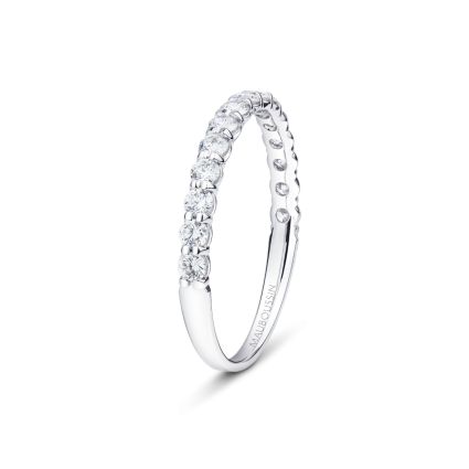 Évidence-Paradis Half Eternity Wedding Band
