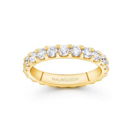 Évidence-Paradis wedding band N°4