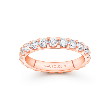 Évidence-Paradis wedding band N°4