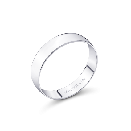 Évidence-Paradis All-Gold Wedding Band 4mm