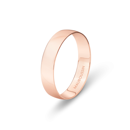 Evidence Paradis All-Gold Wedding Band  4mm