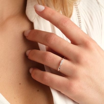 Trois Grains d'Amour ring