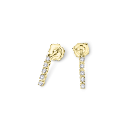 Boucles d'oreilles Trois grains d'amour